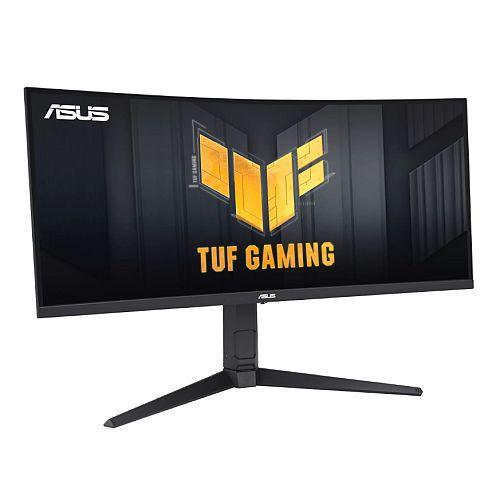 Asus 34" TUF Gaming UWQHD Ultra-wide Curved Monitor (VG34VQEL1A), 3440 x 1440, 1ms, 100Hz, USB, 125% sRGB, HDR-10, VESA-PCR Business Solutions Ltd